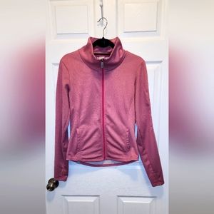 Bench Zip Up Pink Sweater - M
